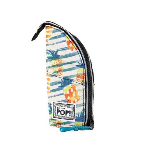 Oh My Pop Ananas Trousse Vertical, Jaune
