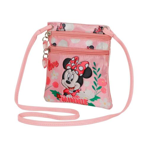 Sac à Bandoulière Action V. - Minnie Mouse Garden - Rose