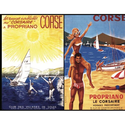 Affiche Propriano Corse