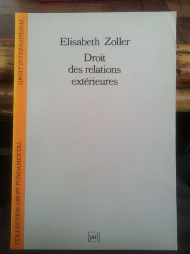 Droit Des Relations Extérieures
