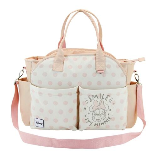 Sac Poussette Bébé Mommy - Disney Minnie Mouse Dear - Saumon - Taille Unique