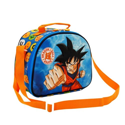 Dragon Ball Punch Sac à Goûter 3D, Bleu