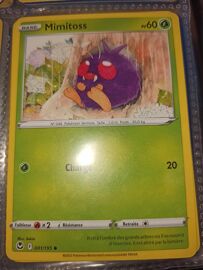 Mimitoss 001/195 Epée Bouclier Tempête Argentée