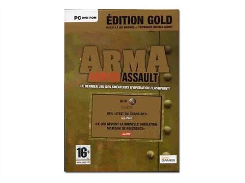 Arma: Armed Assault Gold Edition - Ensemble Complet - Dvd - Win - Français Pc