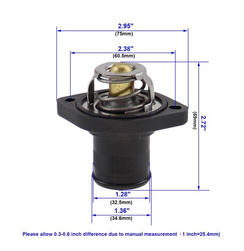 Boîtier De Thermostat | Moteur Modernisé 1336.Q1 1336.N5 Boîtier De Thermostat, Tuyau D'eau De Refroidissement Adapté À Peugeot 306 Citroen Berlingo C3 C4 Xsara