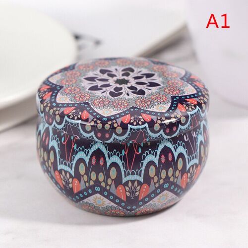Boîte à bonbons de personnalité 2.2OZ, boîte à biscuits en forme de tambour, fourniture de fête, théière, boîte en fer blanc