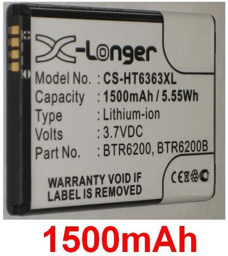 "Batterie Pour Htc Incredible Pb31200 Legend Wildfire Wildfire 6225, 64.64 X 43.85 X 4.70mm, Ean: 4894128071921, P/N:Ba S440, Bb00100, 35h00127-06m, 35h00127-04m, 35h00127-05m **1500mah**"
