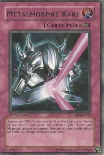 Carte Yu-Gi-Oh! "Métalmorphe Rare" Rare Rds-Fr052