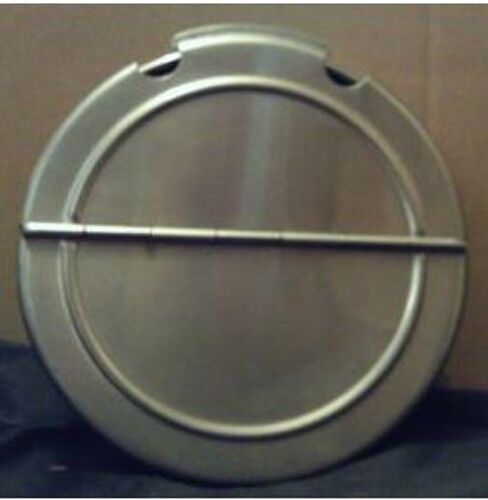 Vintage - Gamelle - Ronde - De Chantier Ou Camping - En Inox