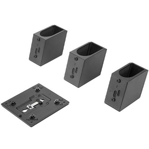 Lenovo Tiny/Nano Monitor Clamp II - Support de fixation client léger-écran - noir - pour ThinkCentre TIO22, TIO24, ThinkCentre M70, M75, M75n IoT, M80, M90, ThinkVision P32, T22