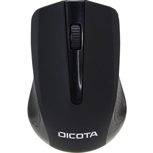 DICOTA Comfort - Souris - optique - sans fil - récepteur sans fil USB - noir