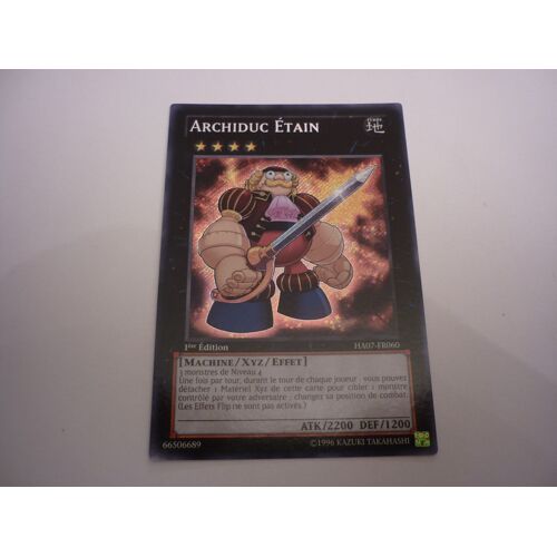 Yu-Gi-Oh Archiduc Etain Ha07-Fr060 Secrete Rare