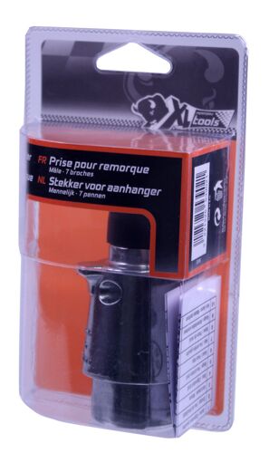Xlpt Prise Métal Remorque. 7 Broches. Mâle