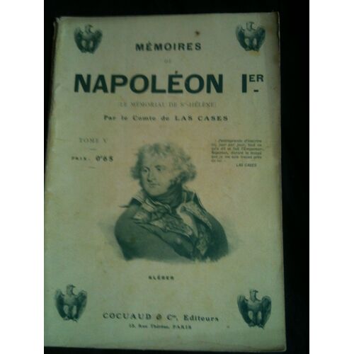 Mémoires De Napoléon 1er (Le Memorial De Ste Helene) Tome 5