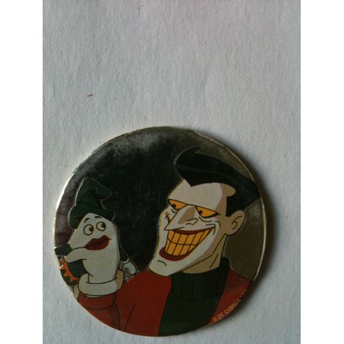 Pog Batman 24 Avimage Fond Argenté