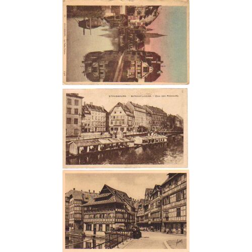 Lot De 8 Cartes Postales Anciennes De Strasbourg (Haut Rhin-67)