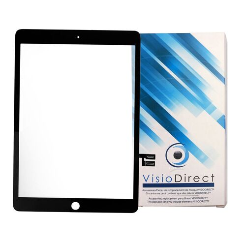 Vitre ecran tactile pour ipad 8 noir A2828/A2829/A2830/A2270 10.2" -VISIODIRECT-