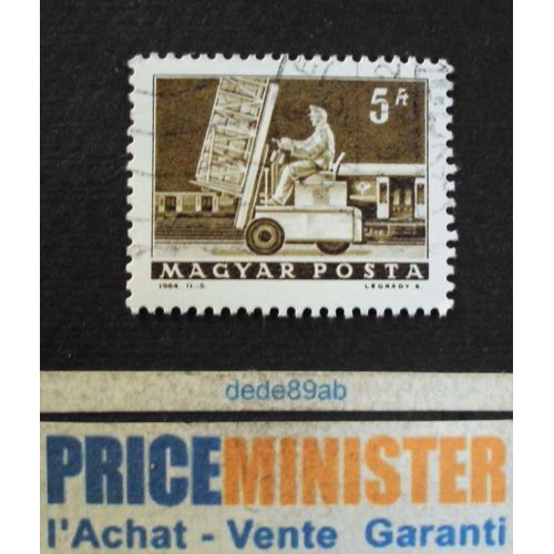 Hongrie..  5ft Magyar Posta . Services Postaux : Cariste . Oblitéré.