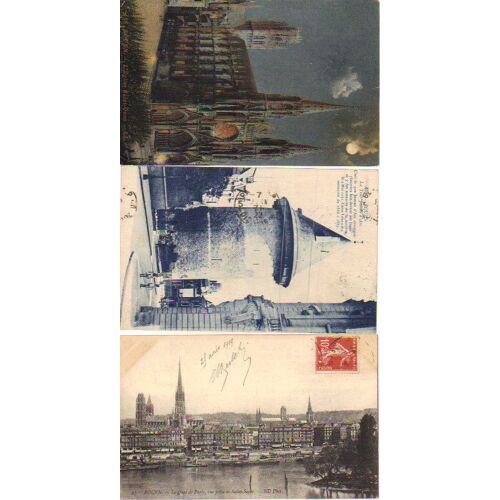 Lot De 5 Cartes Postales Anciennes De Rouen (Seine Maritime-76)