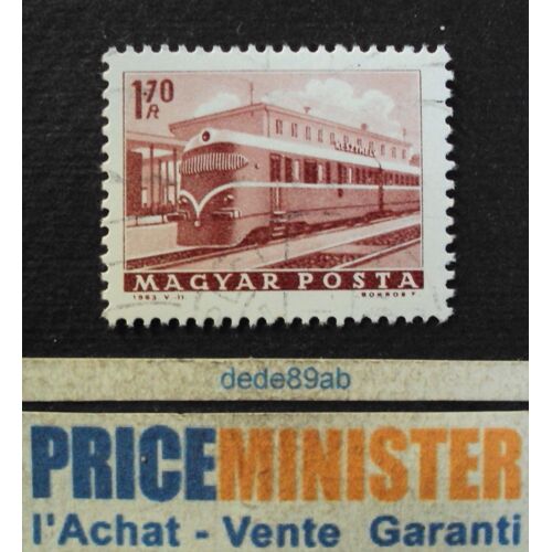 Hongrie..  1.70ft Magyar Posta . Transports : Helikon-Express In Station Keszthely . Oblitéré.