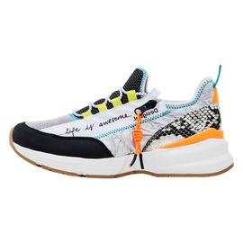 Basket Lacets Desigual Moon Zipper Snake