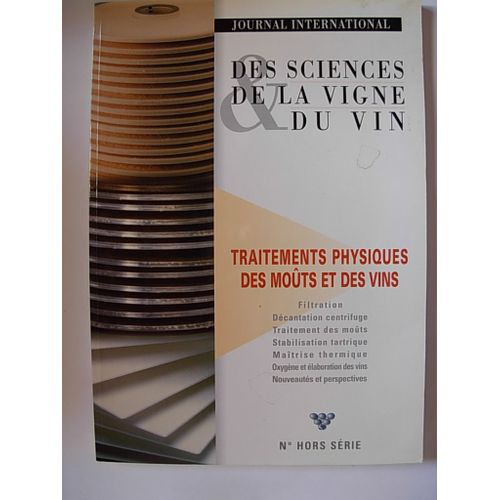 Traitements Physiques Des Mouts Et Des Vins