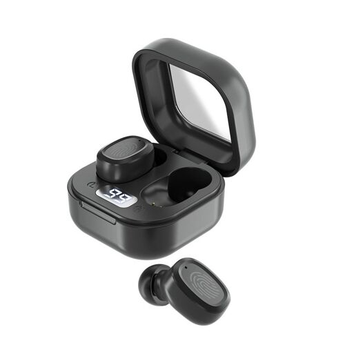 Ecouteurs Bluetooth sans Fil,Ecouteurs sans Fil 3D Hi-FI Son Stéréo,Bluetooth 5.3,Toucher d'empreintes digitales,25H Casque Bluetooth Écran LED,Casque Bluetooth pour iOS et Android Telephone (noir)