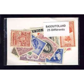 Basoutoland 25 Timbres Différents