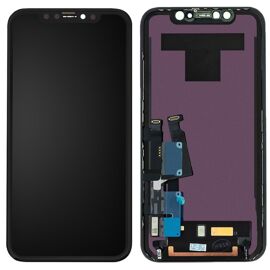 Écran Complet LCD Pour IPhone XR - Noir - Vitre Tactile Incluse + Outils + Joint - Neuf