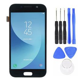 Pièces De Numériseur À Écran Tactile À Écran Lcd De Remplacement Pour Samsung Galaxy A5 2017 Sm-A520-Noir