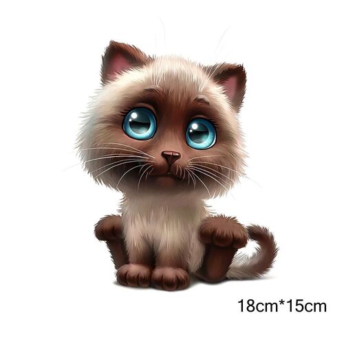 2 Pièces/Lot Mignon Chat Voiture Autocollant Animaux Stickers Muraux Mur Salon Chambre Salle De Bains/Toilette/Réfrigérateur/Voiture/Cuisine