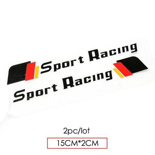 Black¿ Autocollants En Vinyle Pour Rétroviseur De Voiture De Sport, 1 Paire, Pour Les Modèles Généraux