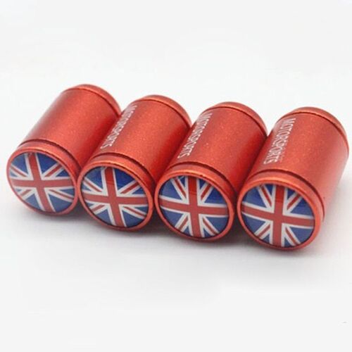 Red4 Pièces/Lot Vélo Moto Voiture Pneus Roue Pneu Jante Valve Bouchons Couverture Anti-Poussière Voiture Style Pour Fiat Audi Ford Bmw Mini Vw Voiture Lada