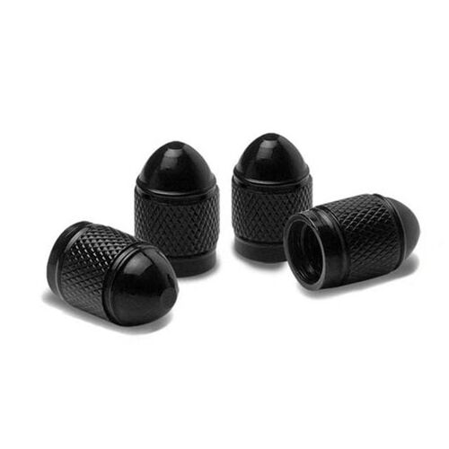 Black Couvercle Antipoussière De Pneu De Moto Pour Bmw Lada Honda Ford, Accessoires De Stylisme De Voiture, 4 Pièces/Lot