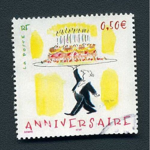 Timbre France N°3688 Oblitéré Année 2004