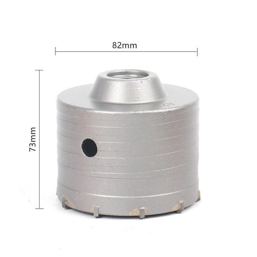 Trépan électrique SDS PLUS pour béton scie cloche forêt centreur manche de 110 diamètre couronne 30 percer des trous ronds idéal pour faire passer la gaine de climatiseur - Type 82mm