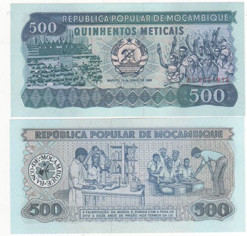 Mozambique 500  Meticais 1983 Neuf Unc