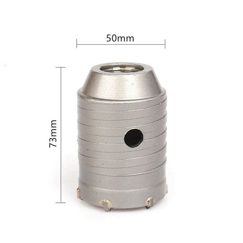 Trépan électrique SDS PLUS pour béton scie cloche forêt centreur manche de 110 diamètre couronne 30 percer des trous ronds idéal pour faire passer la gaine de climatiseur - Type 50mm