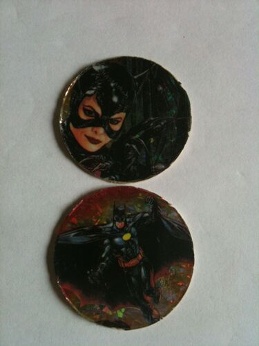 Lot De Deux Pogs Batman