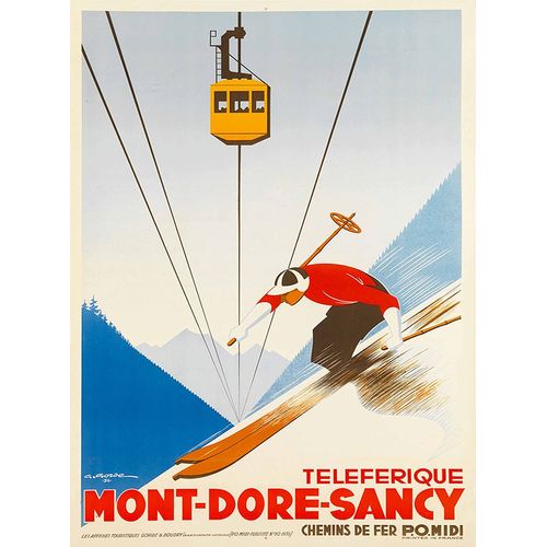 Affiche Mont-Dore-Sancy