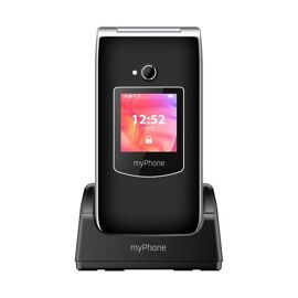 Myphone Rumba 2 Negro Móvil Senior 2g 2.4'' Con Tapa Cámara Bluetooth Sos