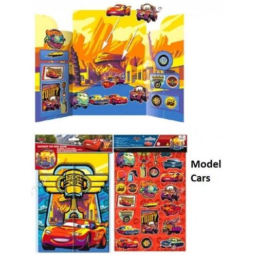 Disney Scene A Decorer Soi-Meme - L'Unité / Model Aléatoire - Stickers/Créatif/Activité * La reine des neiges / Cars / avengers / Princesse ou Minnie