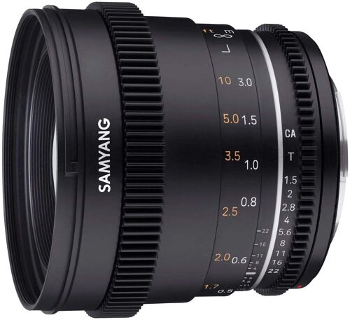 Samyang MF 50mm T1 5 VDSLR MK2 MFT