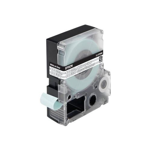Epson LC-5TWN9 - Noir sur transparent - Rouleau (1,8 cm x 9 m) 1 rouleau(x) film transparent - pour LabelWorks LW-1000P, LW-400, LW-400L, LW-400VP, LW-600P, LW-700, LW-900P