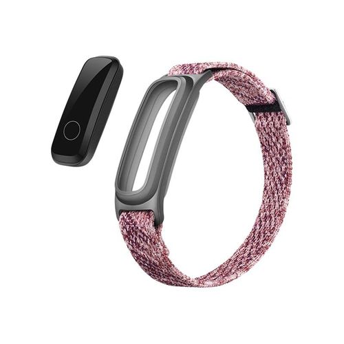 HONOR Band 5 Sport - Tracker d'activités avec bracelet - fibre recyclée - rose sakura - affichage 0.5" - monochrome - Bluetooth - 13 g