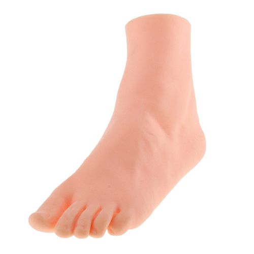 Mannequin en Silicone pour femme, affichage pied gauche, chaussure, sandales, bijoux