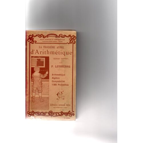 La Troisieme Annee D'arithmetique, Premier Semestre