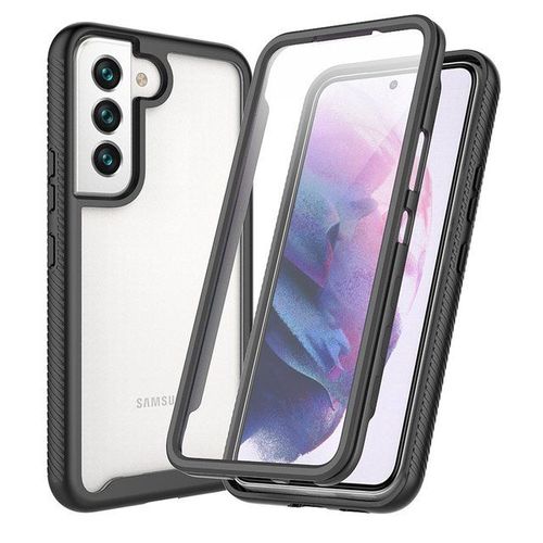 Coque Transparente Antichoc En Tpu Pour Samsung Galaxy S22 Plus 5g Protection D'écran Intégrée Robuste