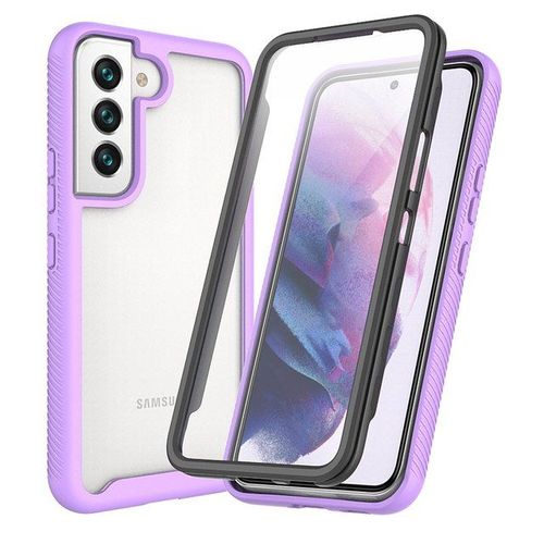 Coque Transparente Antichoc En Tpu Pour Samsung Galaxy S22 Plus 5g Protection D'écran Intégrée Robuste