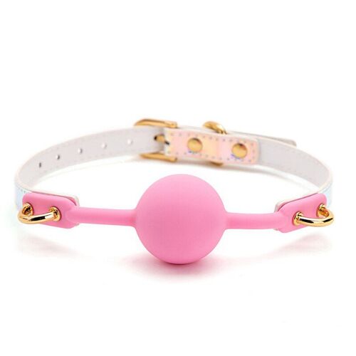 Boule De Bondage En Silicone, Gag Bdsm À Bouche Ouverte, Fixation Orale, Jouets Érotiques Pour Couples, Jeux Pour Adultes, Produits Sexuels